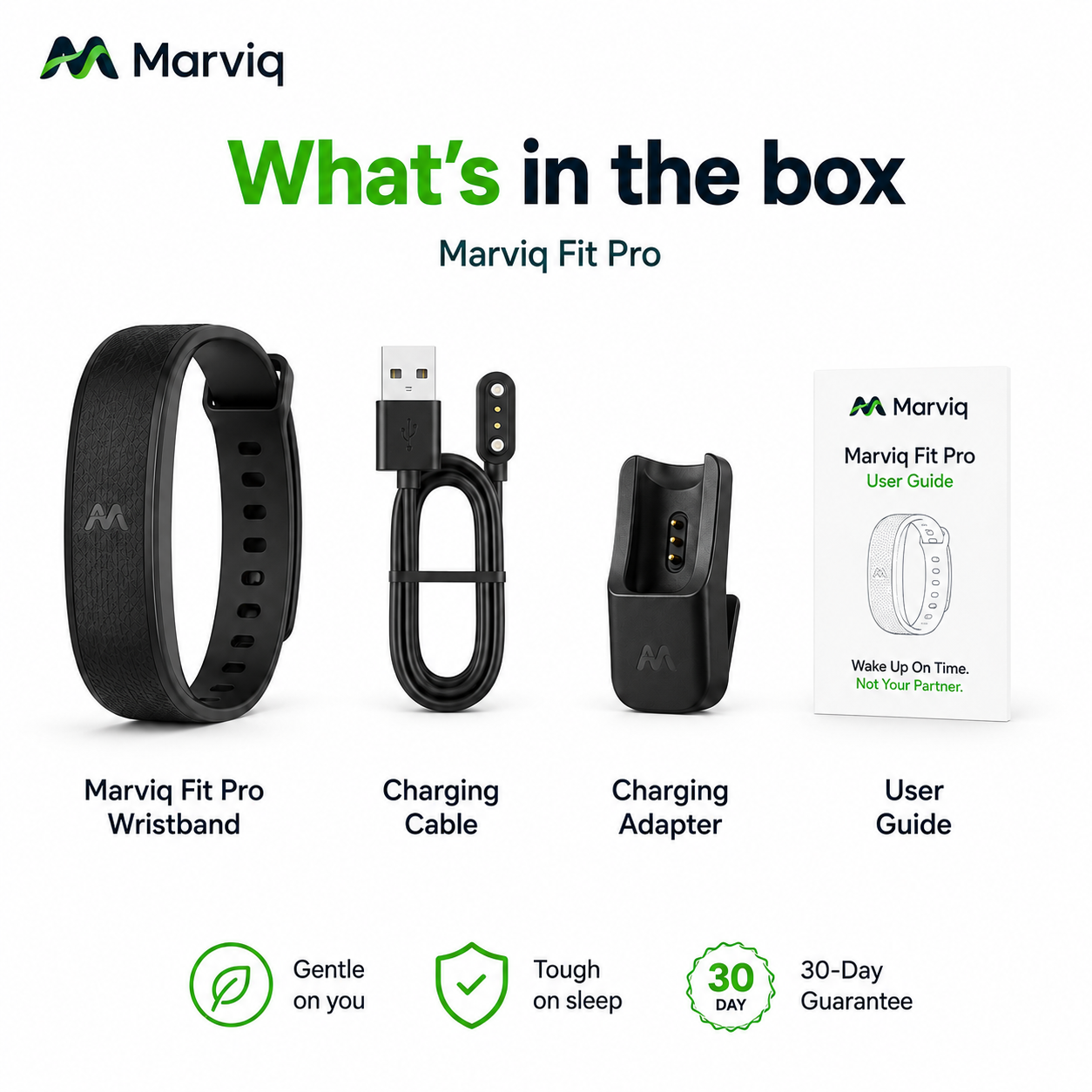 Marviq Fit Pro Silent Vibration Alarm