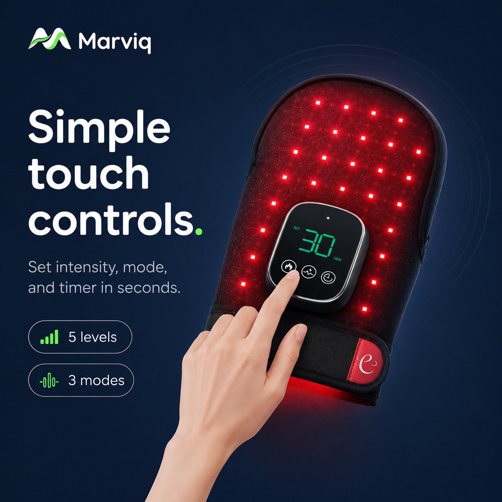 Marviq HandGlow Pro controller and feature overview
