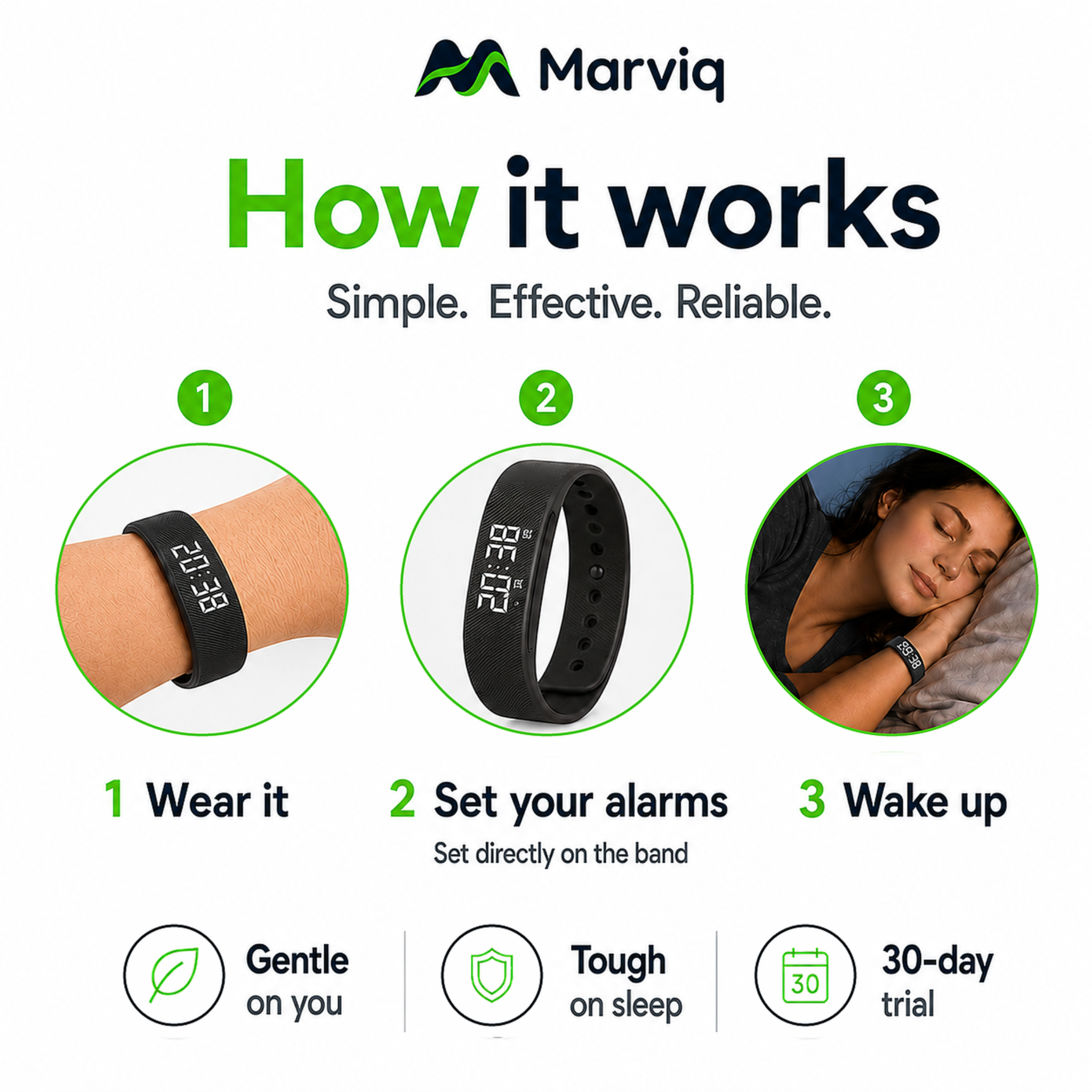 How to wear, set and use Marviq Fit Pro